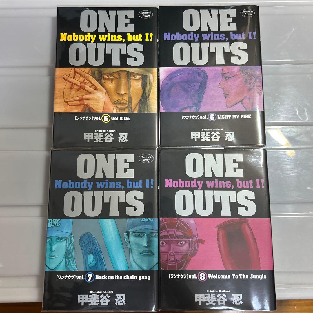 【美品】ONE OUTS ワンナウツ 全20巻セット 甲斐谷忍
