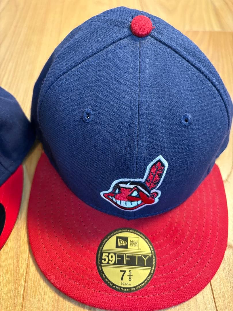 NEWERA インディアンス　MY 1st 59FIFTY 7 5/8 セット