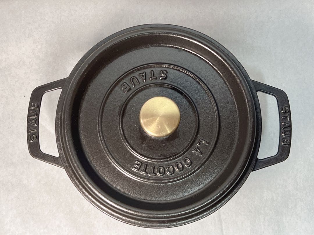 レア品 STAUB LA COCOTTE ブラック 20cm【旧型】