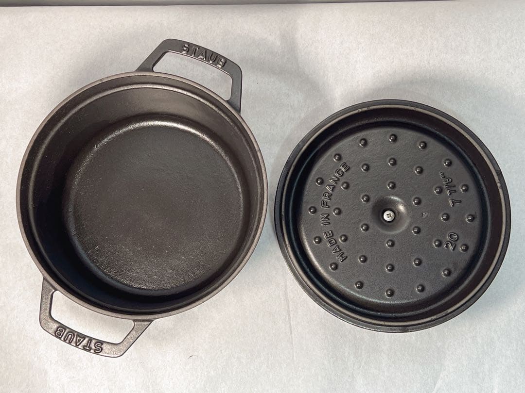 レア品 STAUB LA COCOTTE ブラック 20cm【旧型】