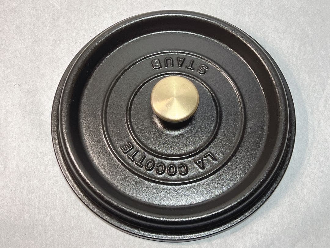 レア品 STAUB LA COCOTTE ブラック 20cm【旧型】