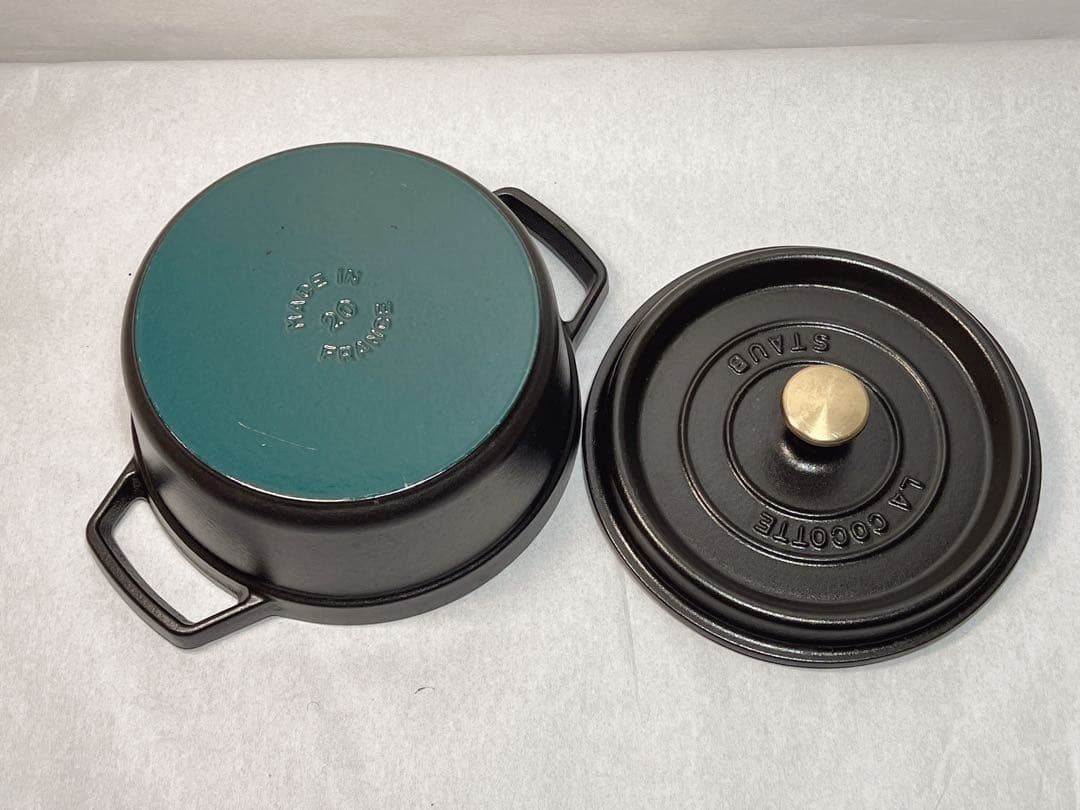 レア品 STAUB LA COCOTTE ブラック 20cm【旧型】