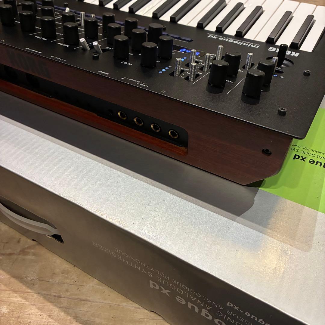 【即決可】KORG minilogue xd 37鍵 (送料込・おまけ付)