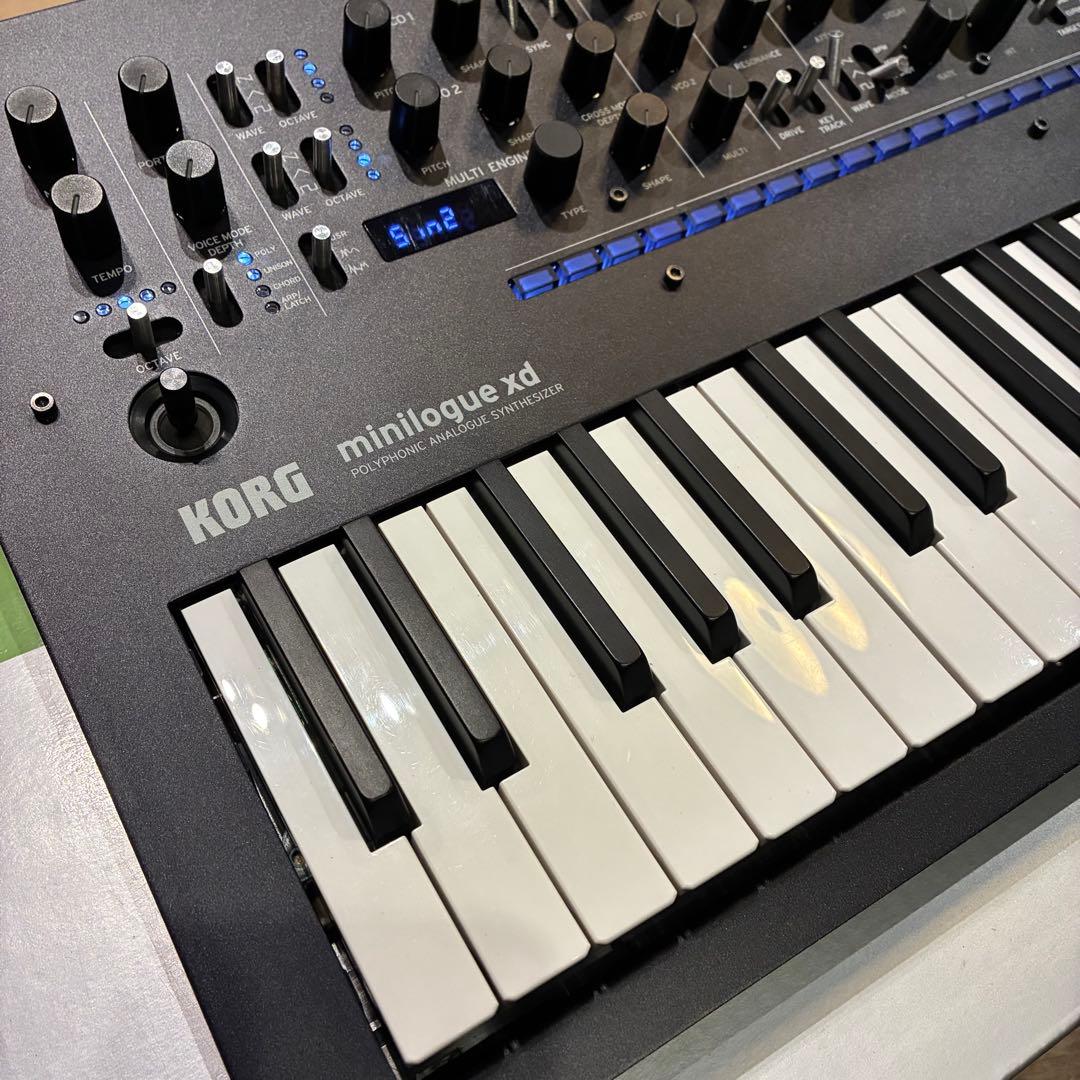 【即決可】KORG minilogue xd 37鍵 (送料込・おまけ付)