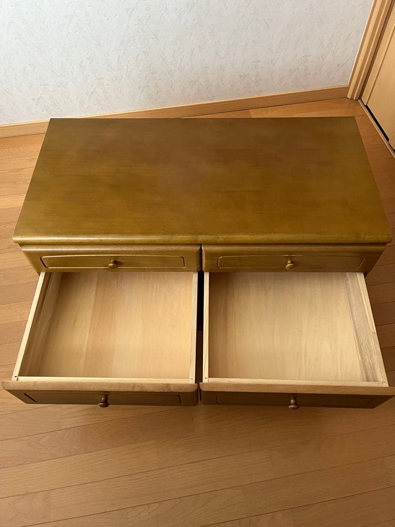 タンス木製チェスト 6引き出し