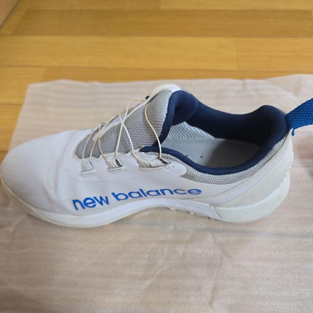 New Balance 005 女性用ゴルフシューズ ホワイト/ブルー