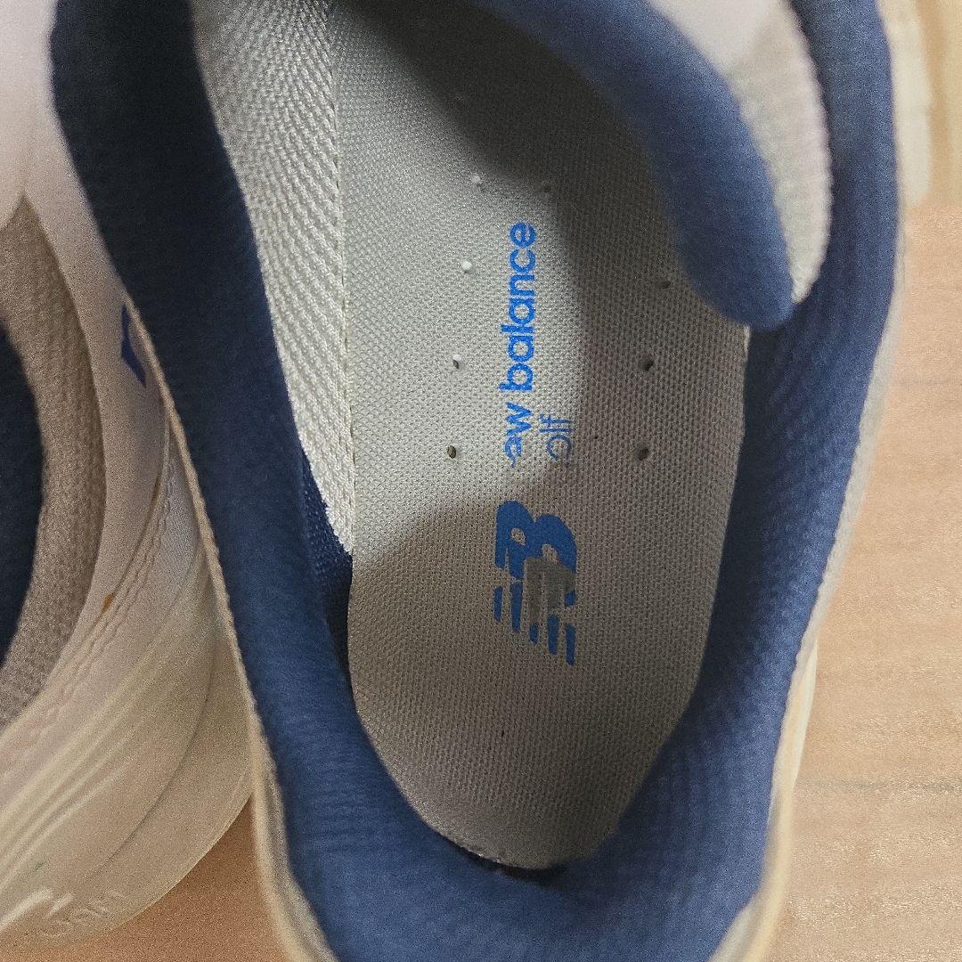 New Balance 005 女性用ゴルフシューズ ホワイト/ブルー