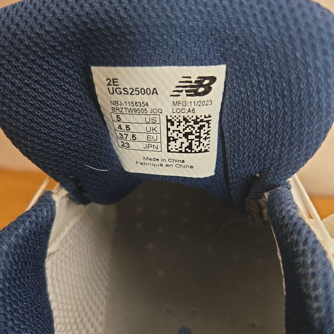 New Balance 005 女性用ゴルフシューズ ホワイト/ブルー