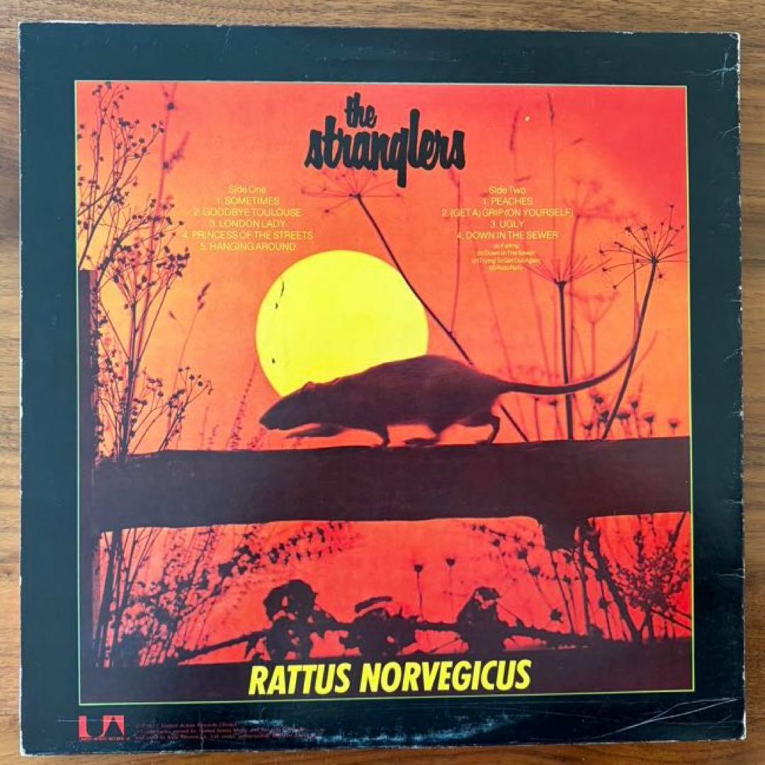 The Stranglers／夜獣の館 ’77年1st 国内盤LP GP-507