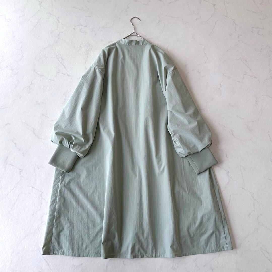 美品COLLAGE GALLARDAGALANTE エアリードレープロングコート