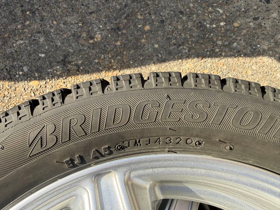 スタッドレス＆ホイール　ブリザック165/55R15、4.5J+45 送料込