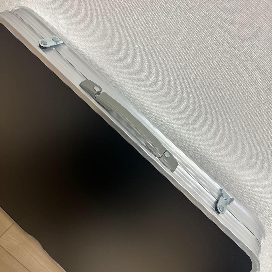 【専用です】折りたたみテーブル 120cm アルミテーブル パラソル穴あり①②