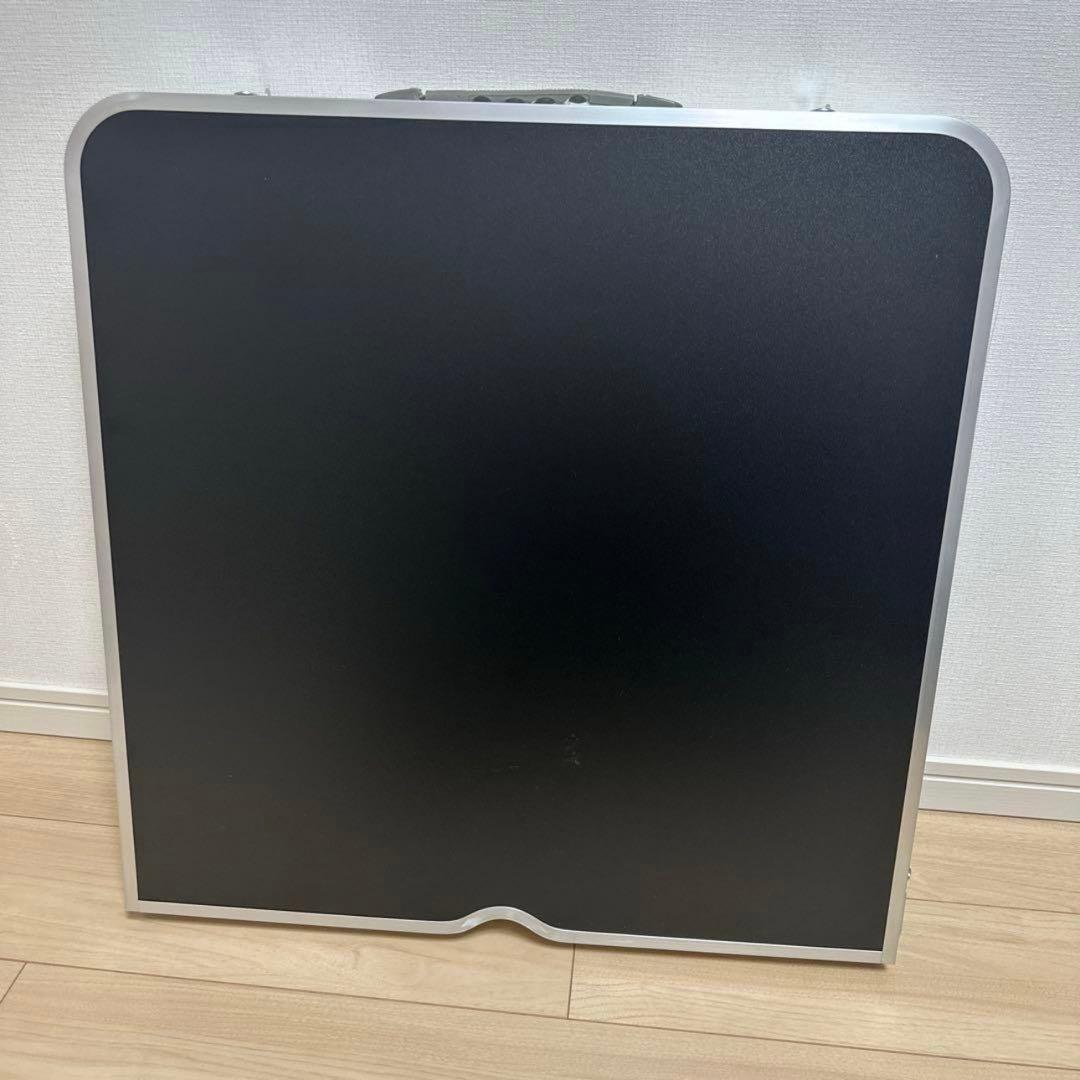 【専用です】折りたたみテーブル 120cm アルミテーブル パラソル穴あり①②