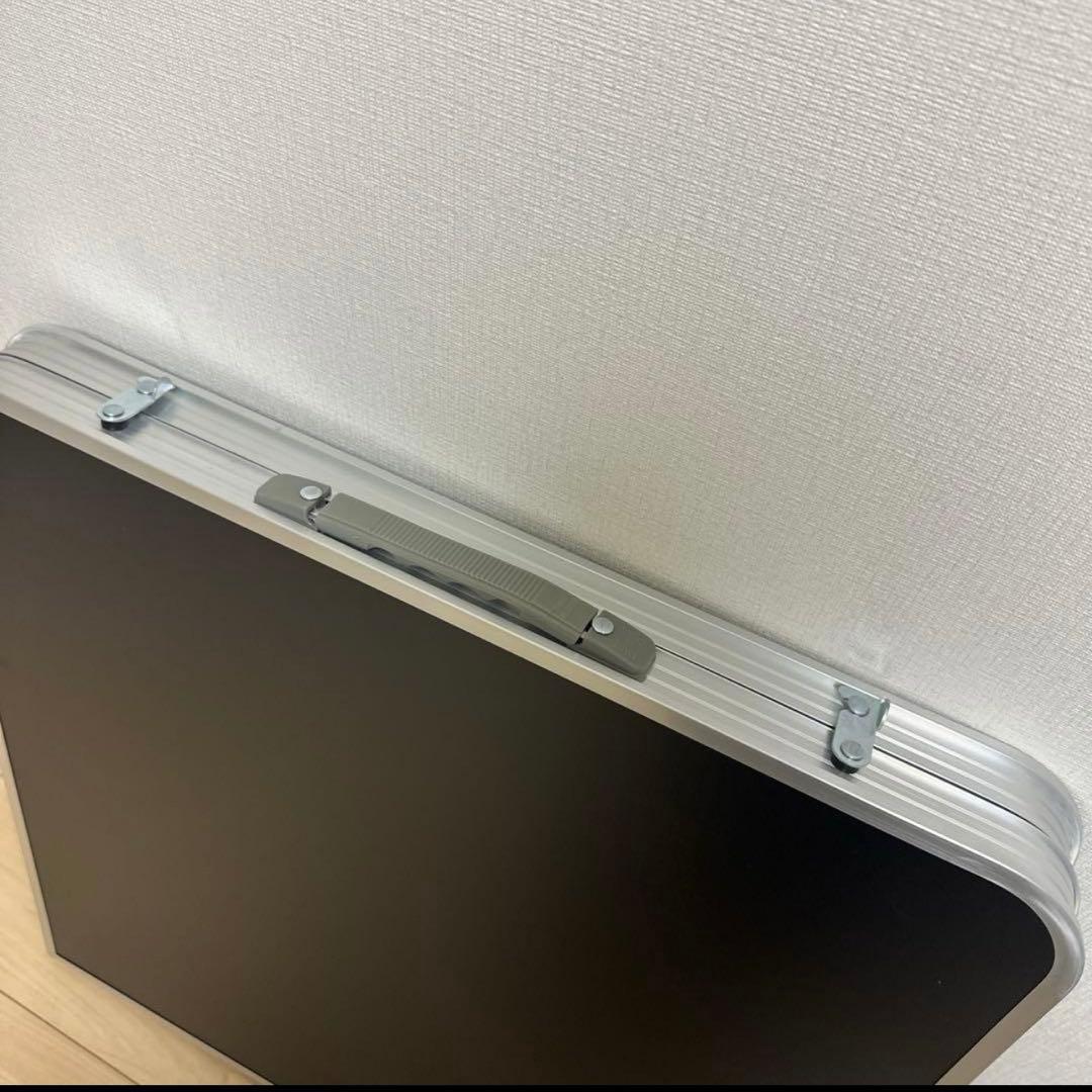 【専用です】折りたたみテーブル 120cm アルミテーブル パラソル穴あり①②