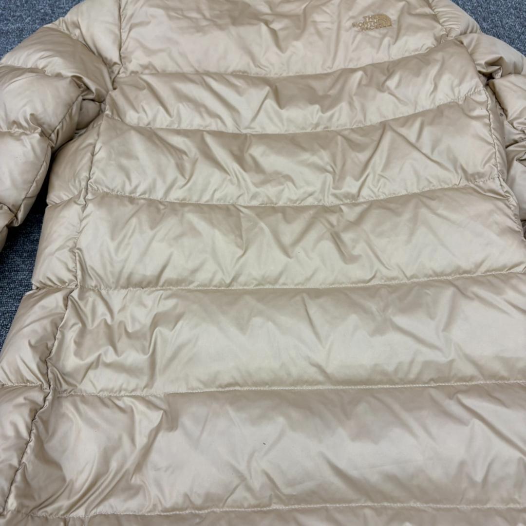A4.THE NORTH FACE ロングダウンコート シャンパンゴールド M