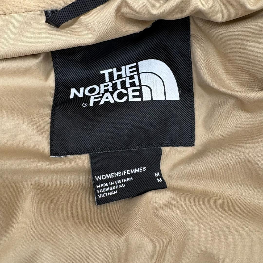 A4.THE NORTH FACE ロングダウンコート シャンパンゴールド M