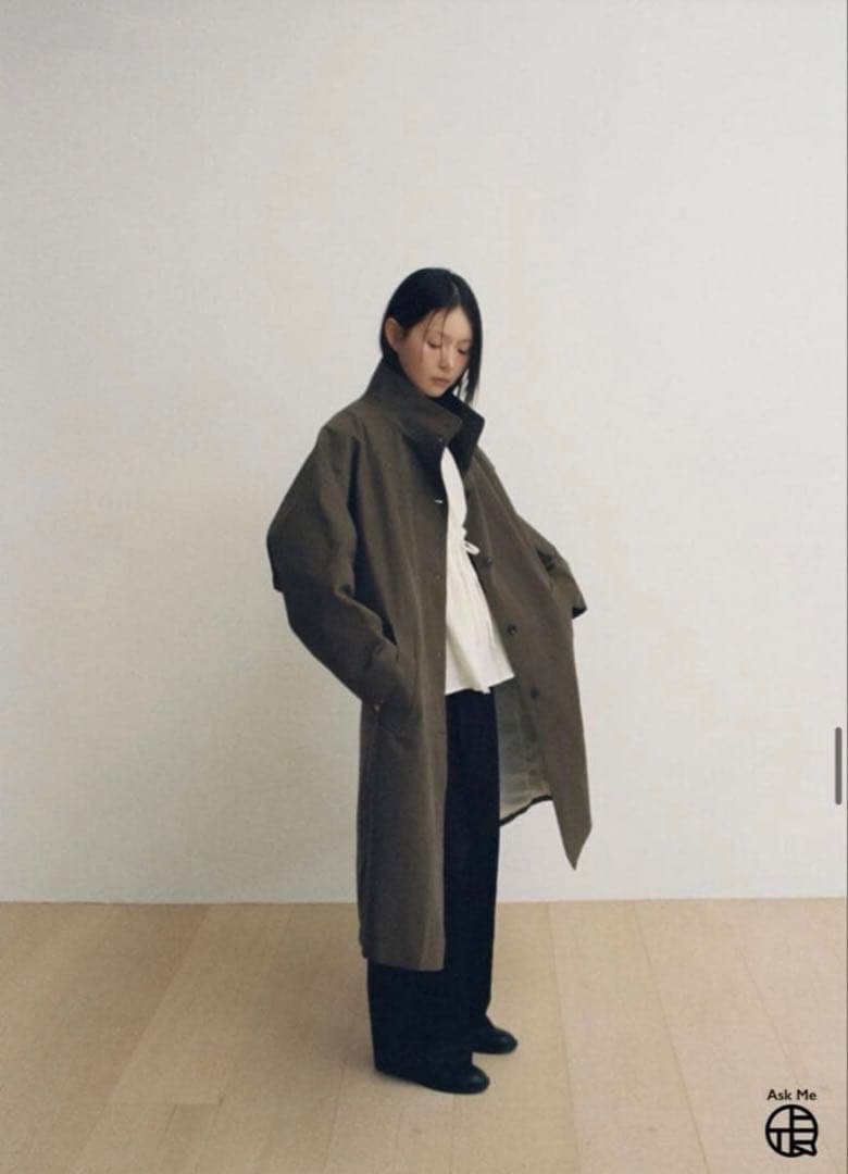 【美品】ohotoro Drop Trench Coat トレンチコート