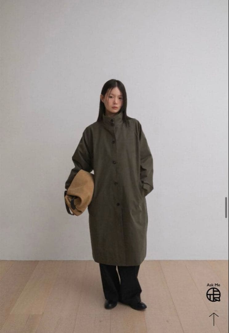 【美品】ohotoro Drop Trench Coat トレンチコート