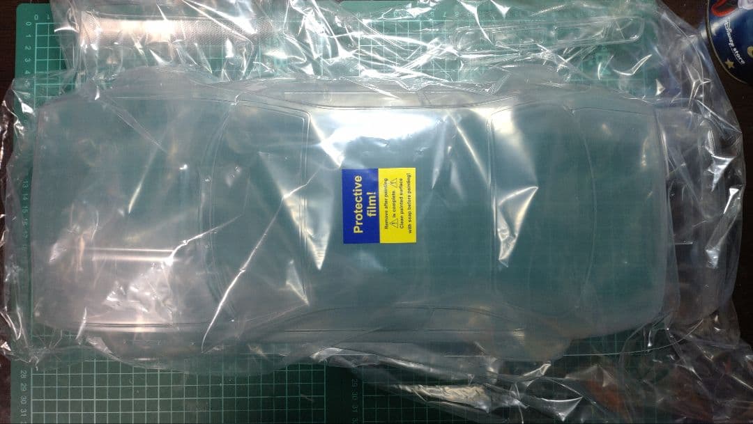 新品 無塗装 SILVIA S14 BOSS APLASTICS ラジドリボディ