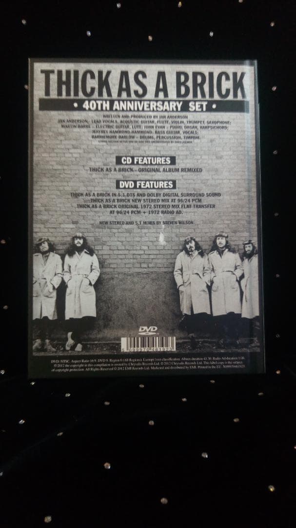 洋楽 JethroTull Thick As Brick SpecialCD&DVD