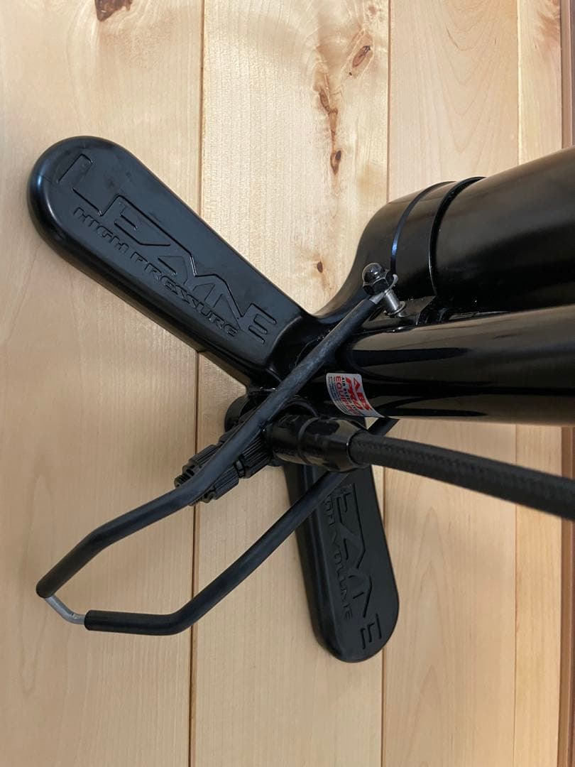 LEZYNE　PRESSURE OVER DRIVE BLACK　フロアポンプ
