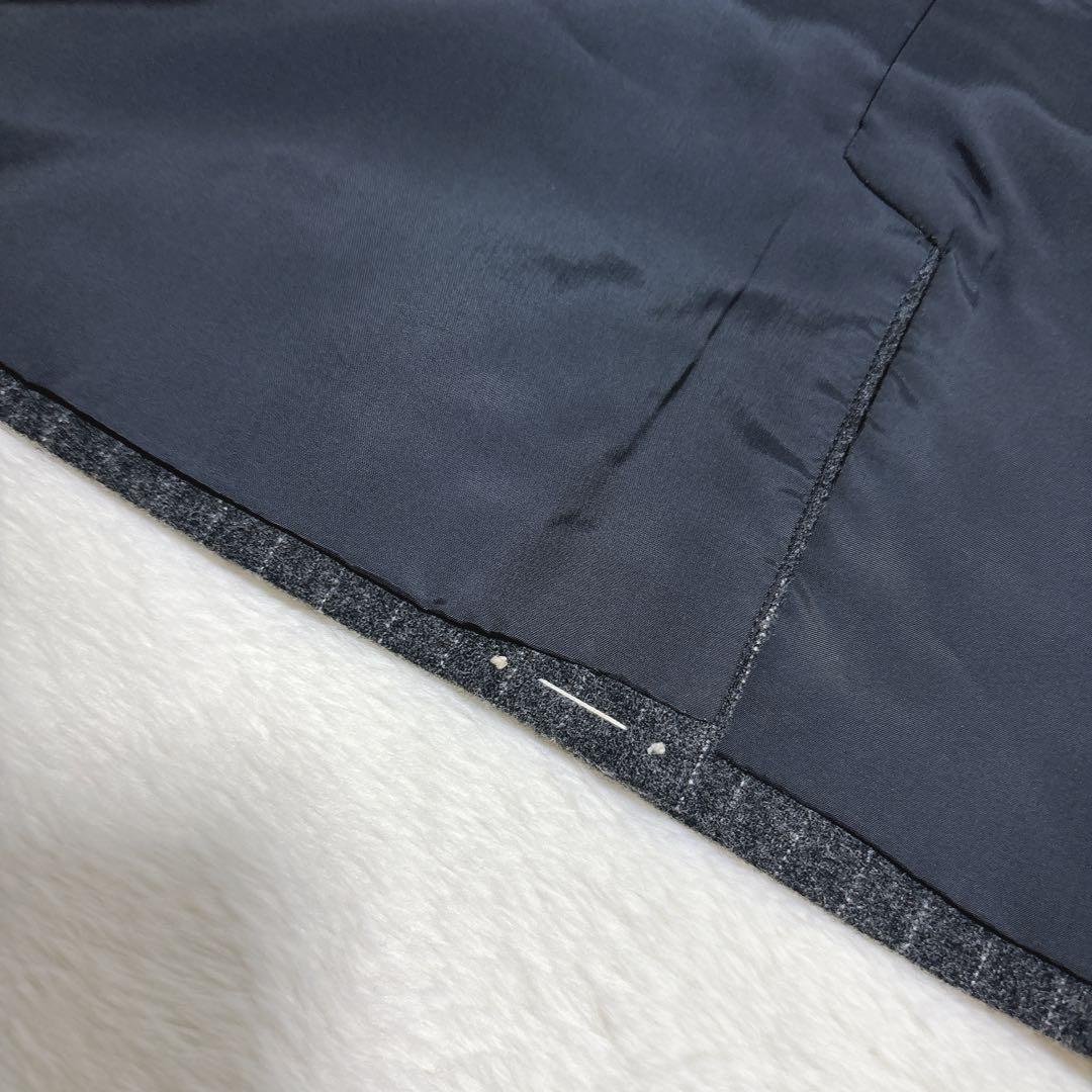 【美品】　ジャンポールゴルチェオム　ジャケット グレー　ストライプ　3ボタン