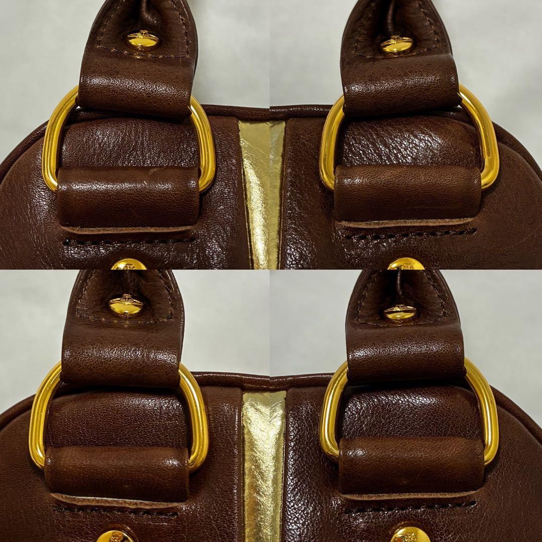 【美品】ヴィヴィアンウエストウッド ベイカーストリート ヤスミン ボストンバッグ