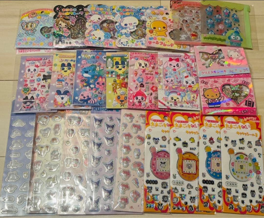 新品　ボンボンドロップシール　サンリオ　たまごっち　国内正規品　141枚セット②