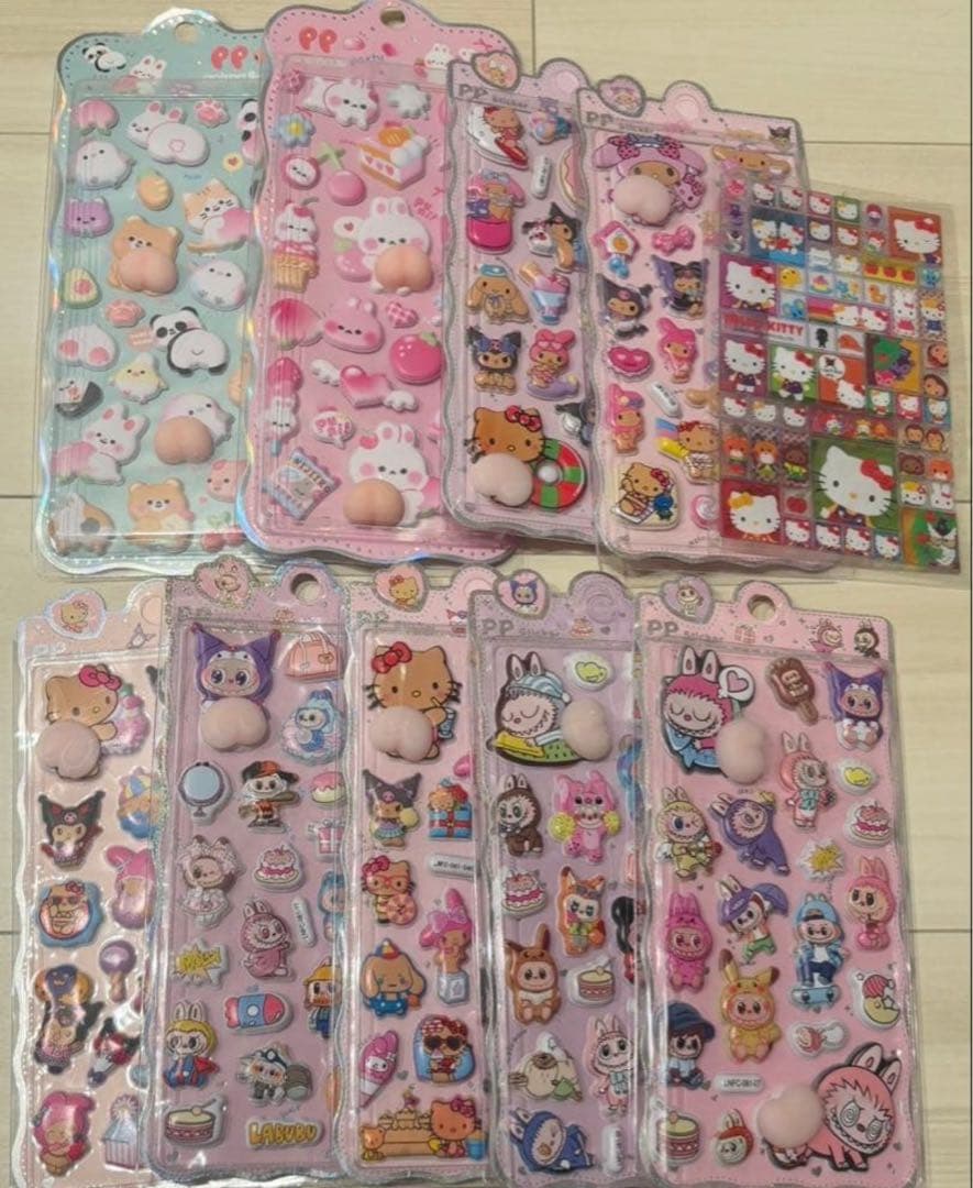 新品　ボンボンドロップシール　サンリオ　たまごっち　国内正規品　141枚セット②