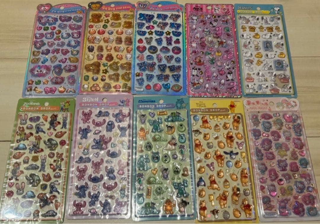 新品　ボンボンドロップシール　サンリオ　たまごっち　国内正規品　141枚セット②