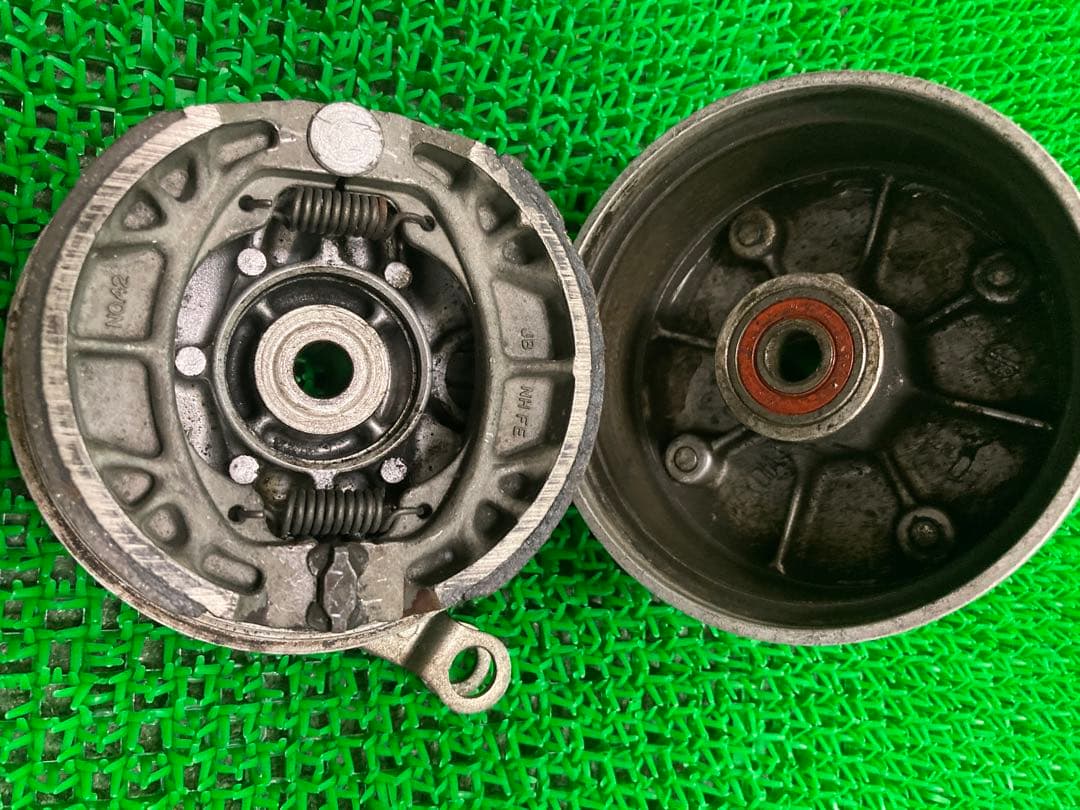 モンキー　Z50J AB27 フロントハブ　ブレーキパネル　ドラム　ホイールハブ