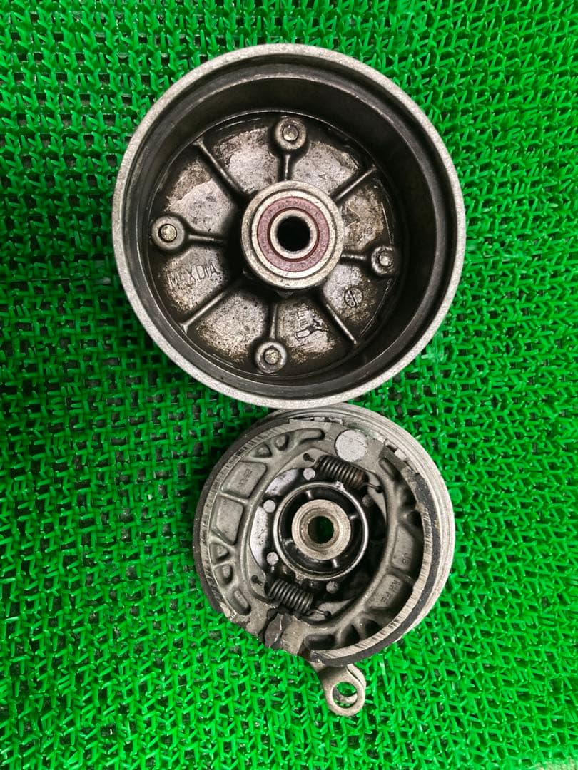 モンキー　Z50J AB27 フロントハブ　ブレーキパネル　ドラム　ホイールハブ