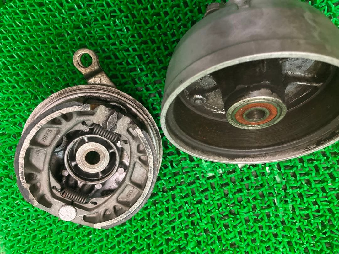モンキー　Z50J AB27 フロントハブ　ブレーキパネル　ドラム　ホイールハブ