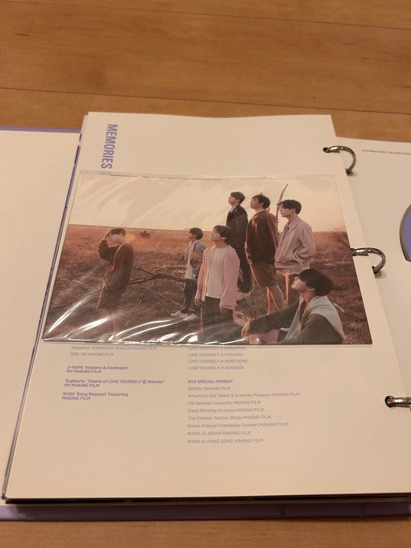 BTS MEMORIES OF 2018 トレカジョングク
