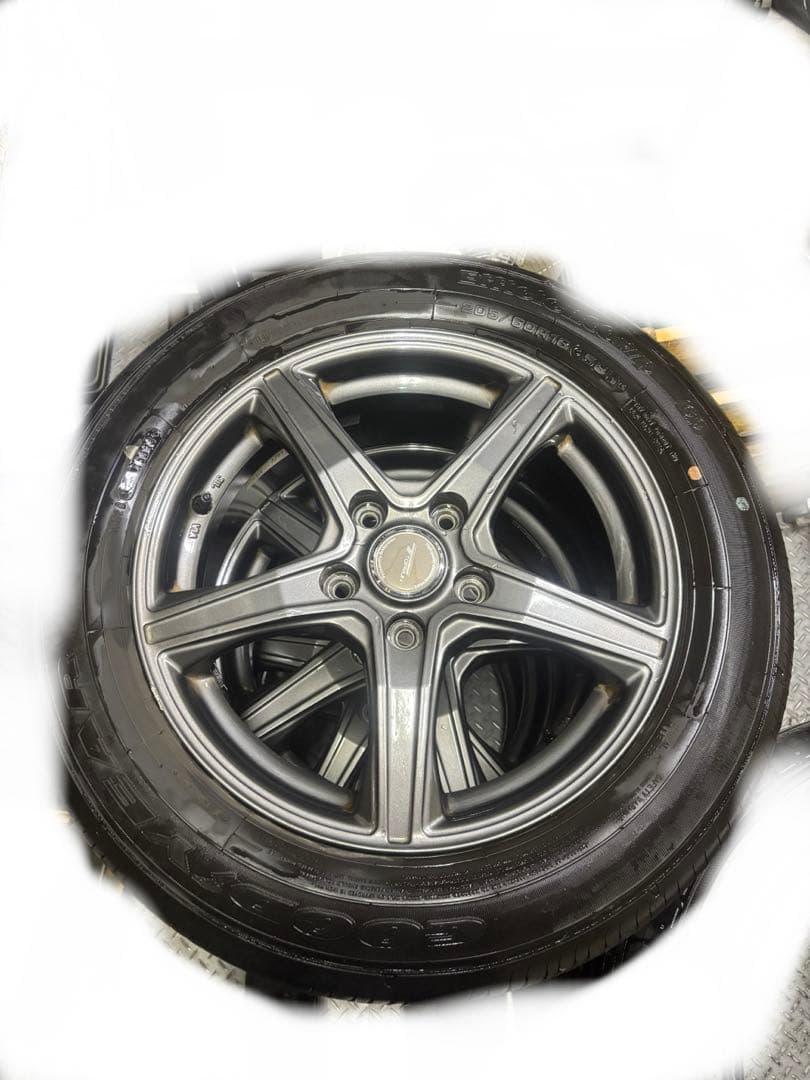 205/60R16ホイールセット
