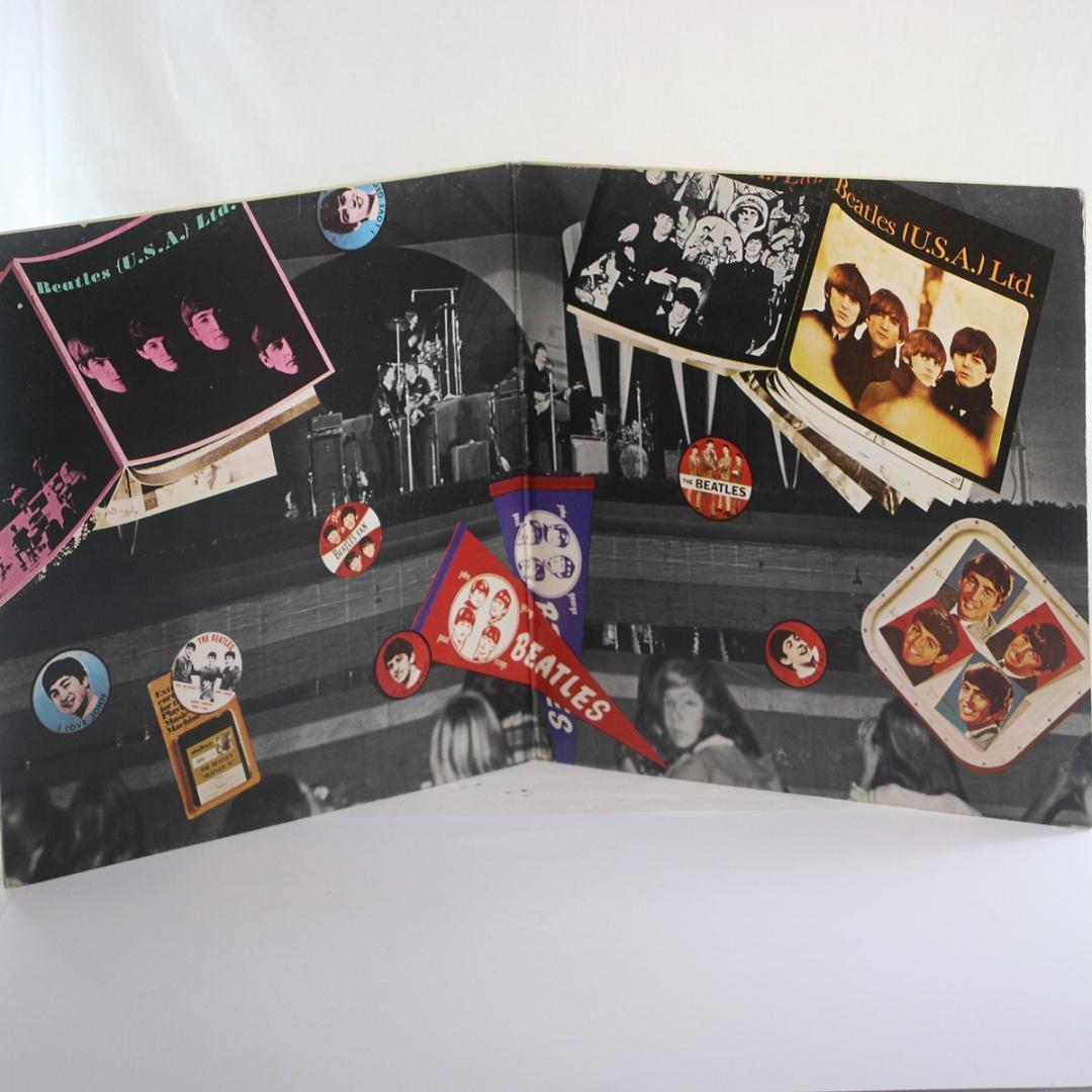 英LP Beatles at the Hollywood Bowl UKオリジ