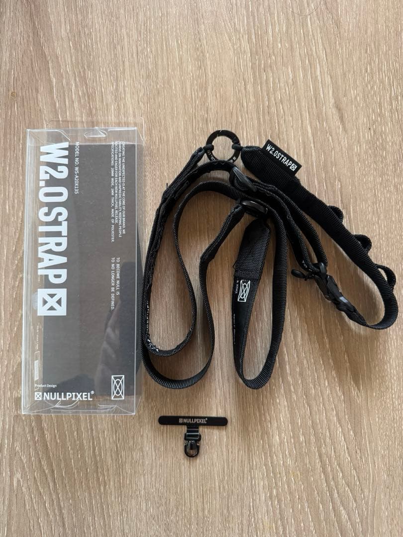 NULLPIXEL <W2.0 STRAP – 2-in-1 Lanyard>