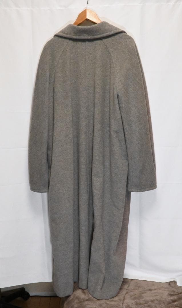 Max Mara ロングコート カシミア100％ グレー 42サイズ