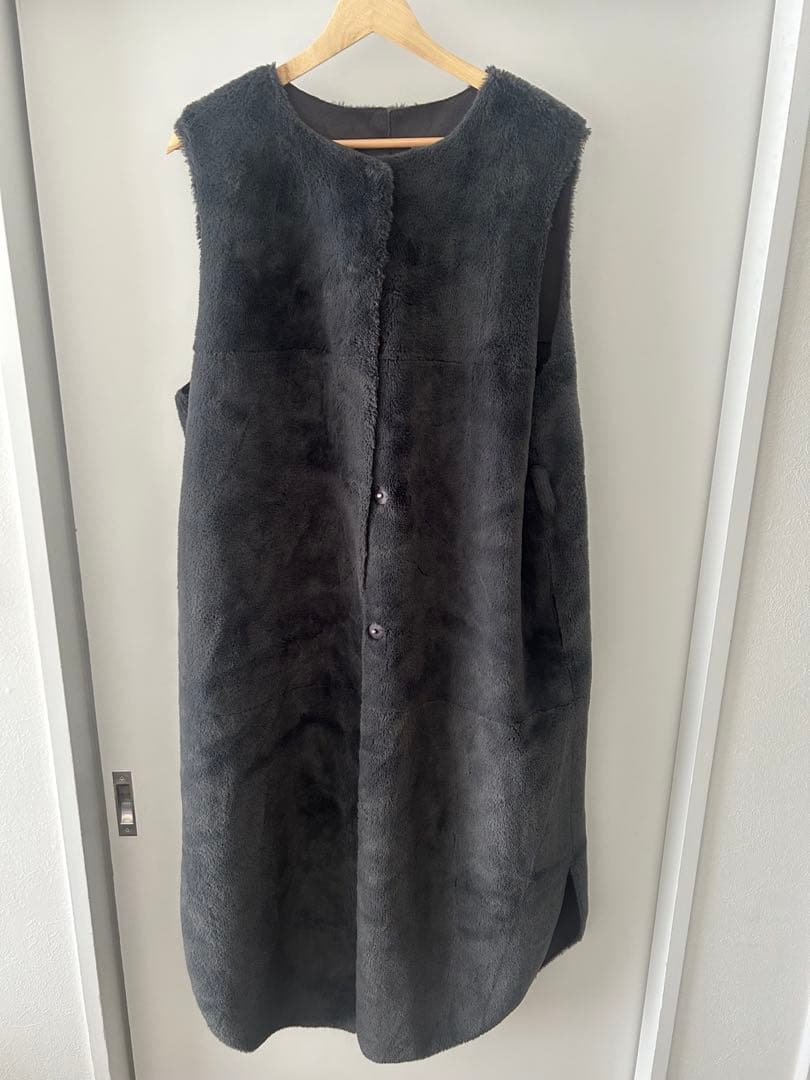 Ameri VINTAGE ロングコート グレー　3way 最終値下げ！