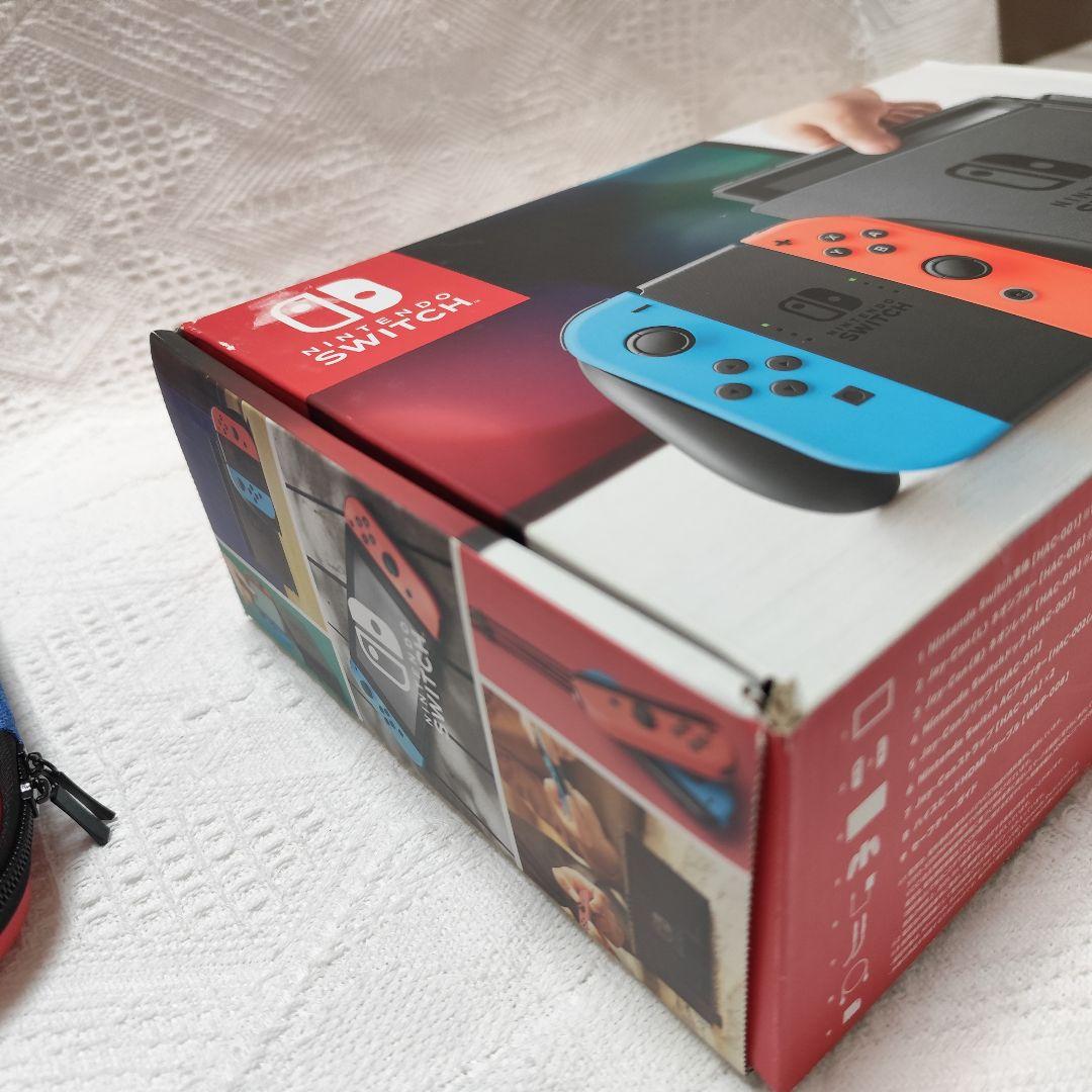 【任天堂】Switch 本体 赤 青