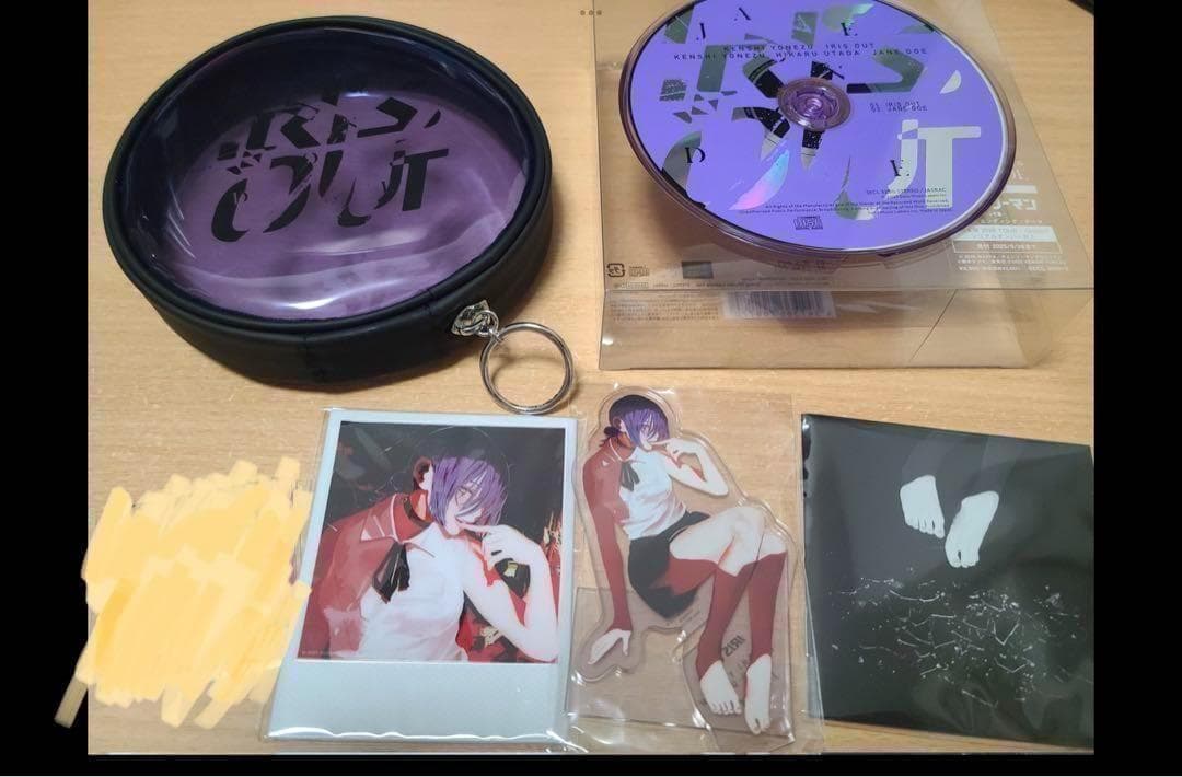 新品未開封　米津玄師　IRIS OUT/JANE DOE盤　ロゼ　アクスタ　⑩