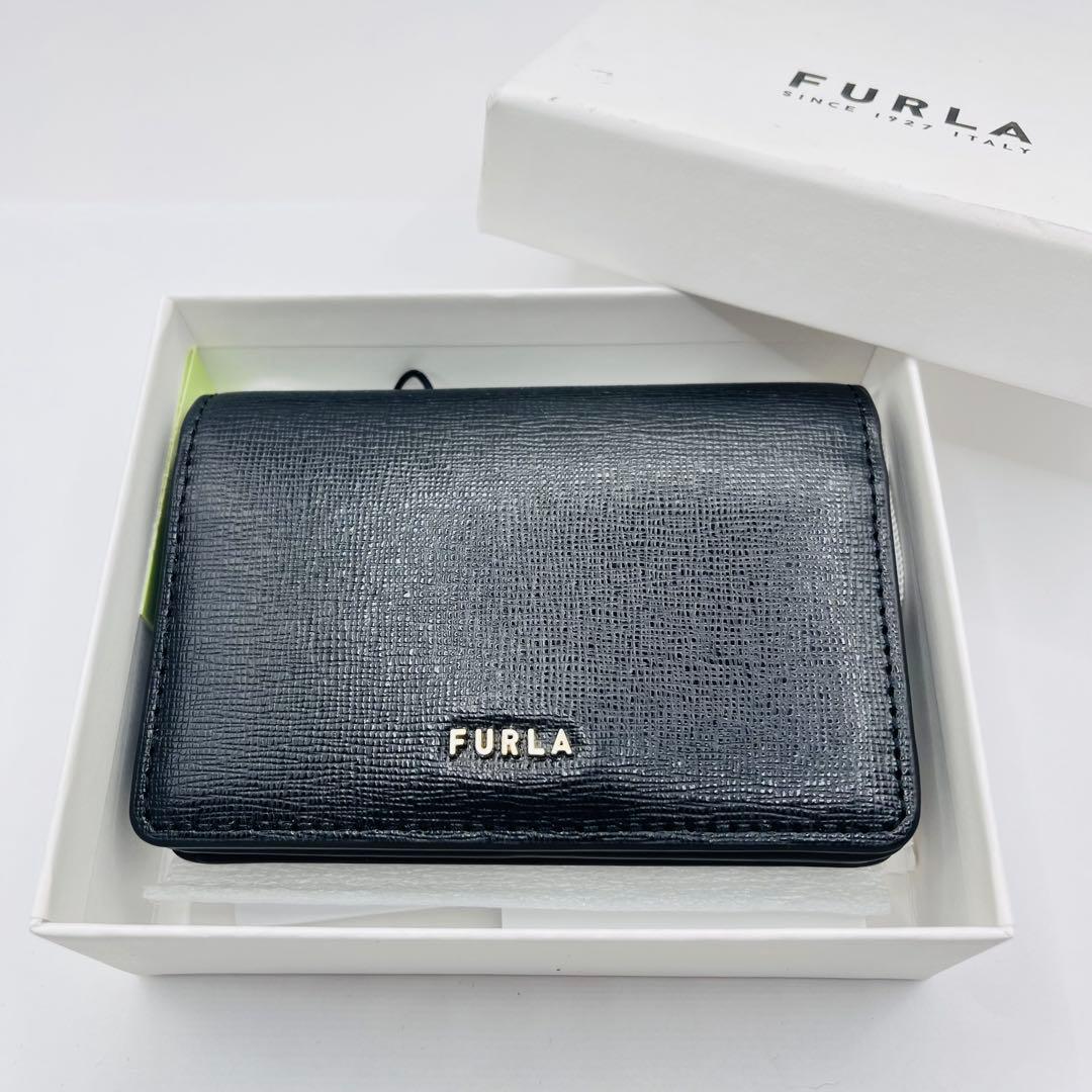 美品✨ フルラ FURLA 名刺入れ カードケースBABYLON S バビロン