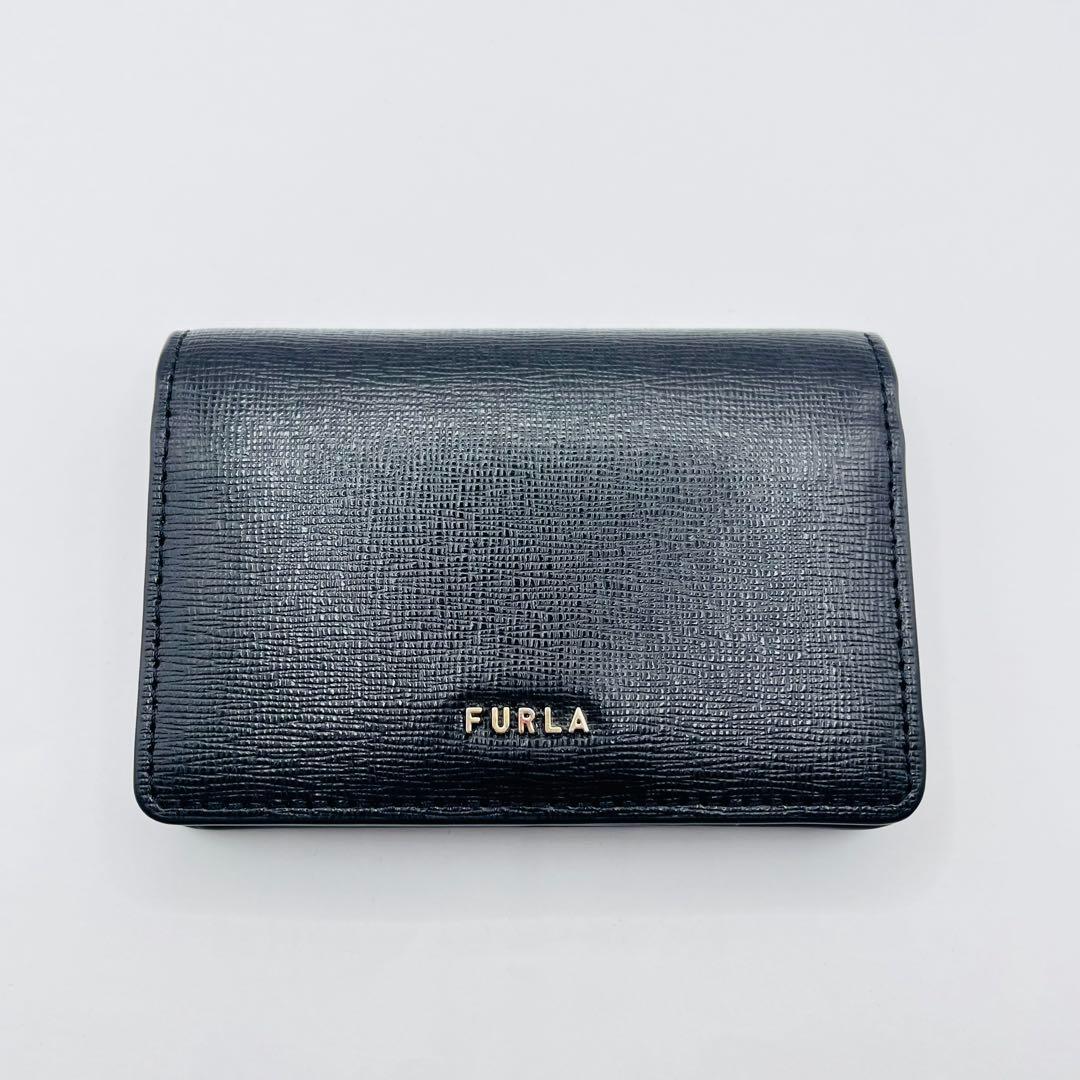 美品✨ フルラ FURLA 名刺入れ カードケースBABYLON S バビロン