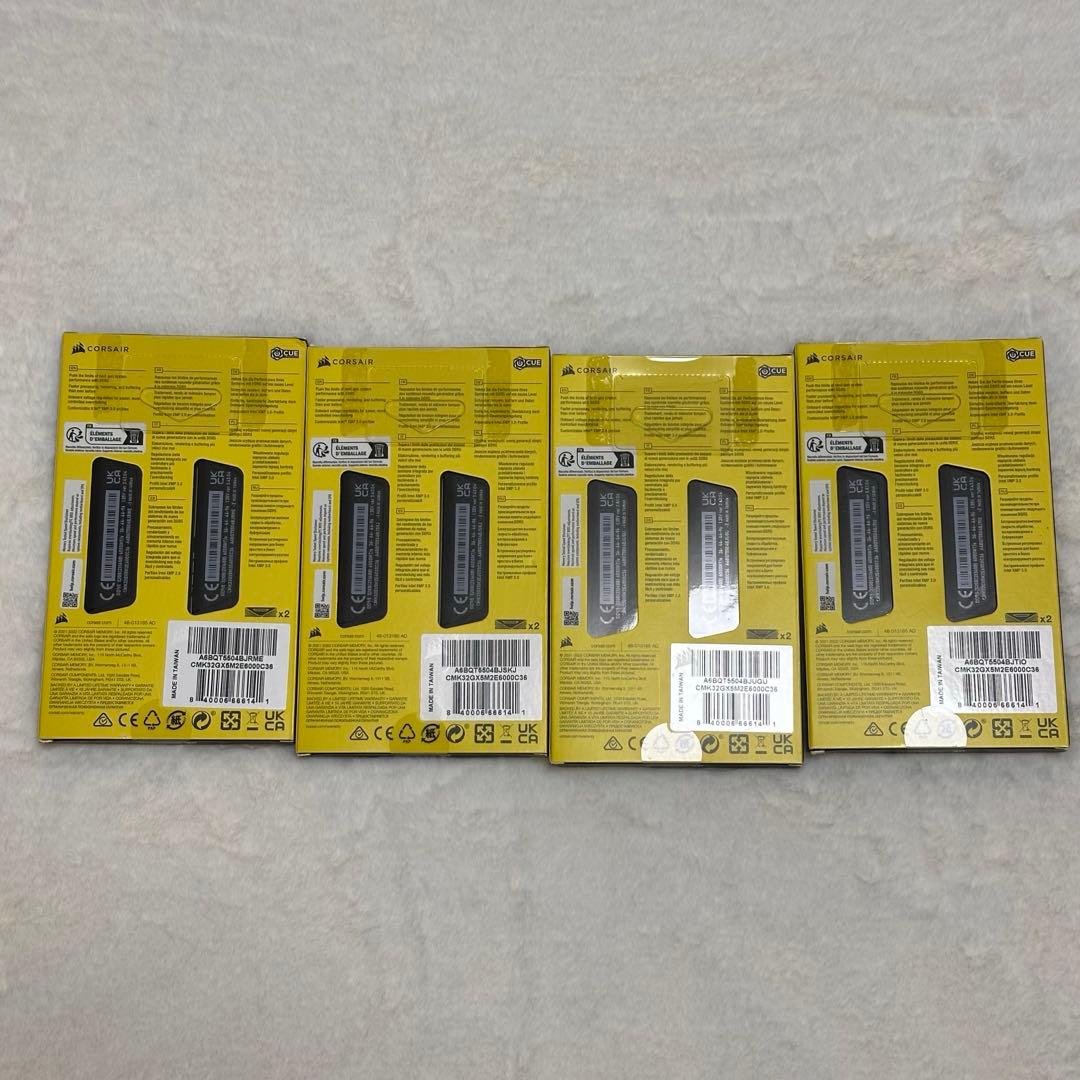 Miaさん専用 Corsair DDR5 32gb(16x2) 4個セット