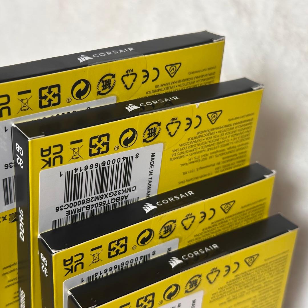 Miaさん専用 Corsair DDR5 32gb(16x2) 4個セット