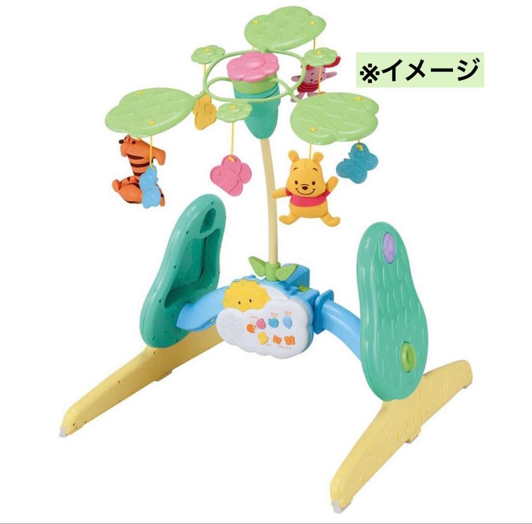 【作動品 美品】プーメリーえらべる回転 6WAY ジムにへ んしんメリー