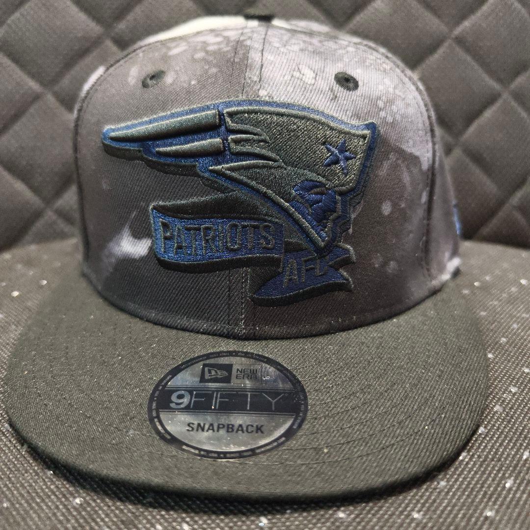 ニューエラ 9FIFTY ペイトリオッツ キャップ　レア　ブラック　フリーサイズ
