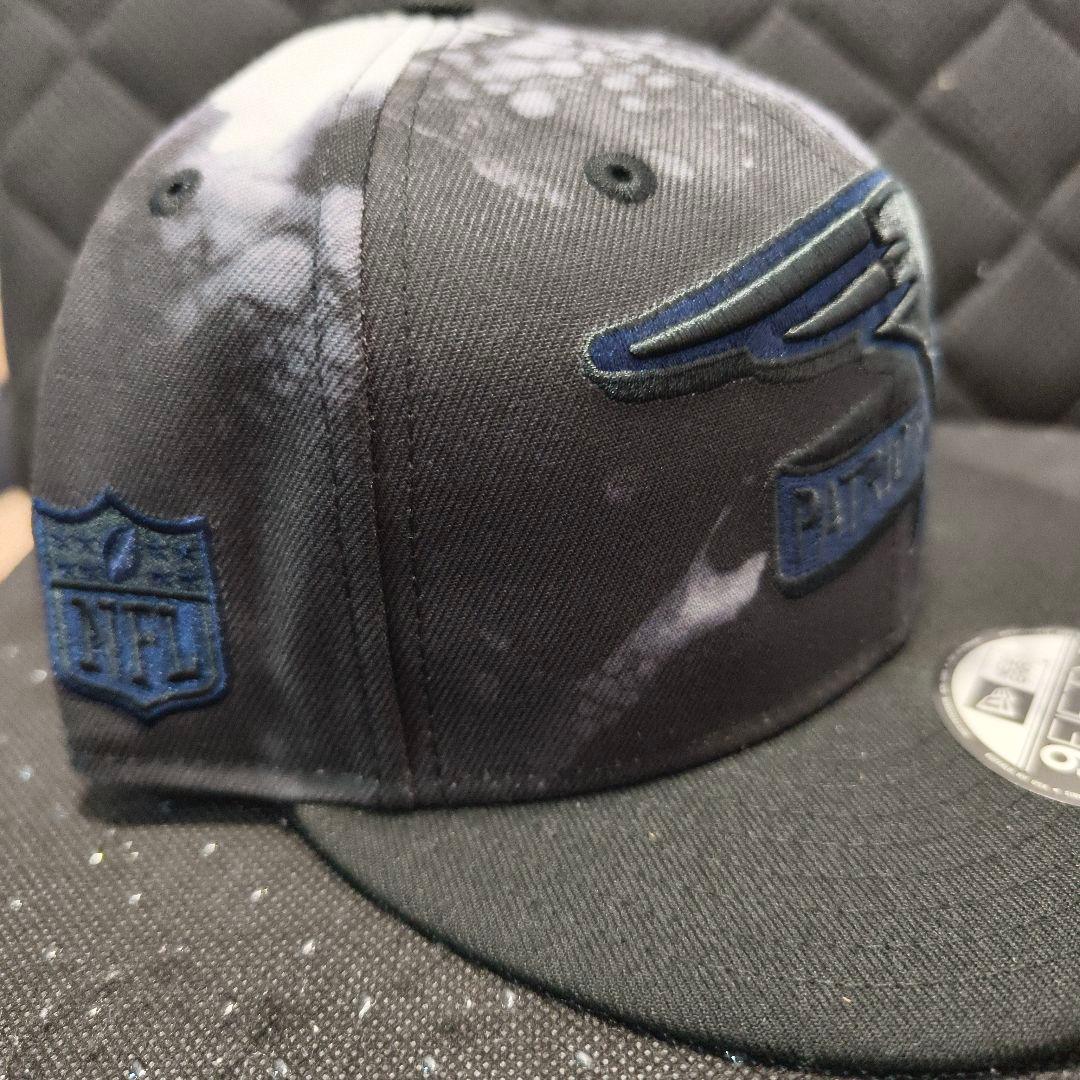 ニューエラ 9FIFTY ペイトリオッツ キャップ　レア　ブラック　フリーサイズ
