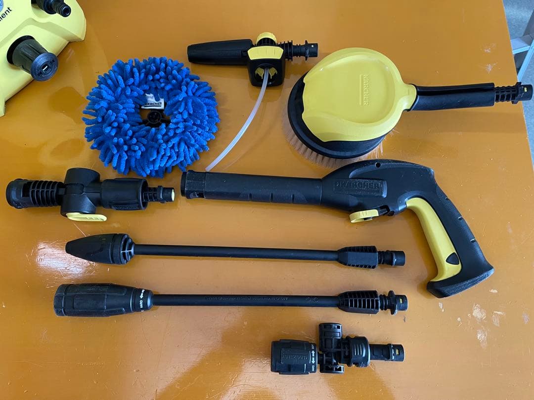 カ*パ様 ケルヒャー　高圧洗浄機　K3 サイレント　アタッチメント多数　フレック