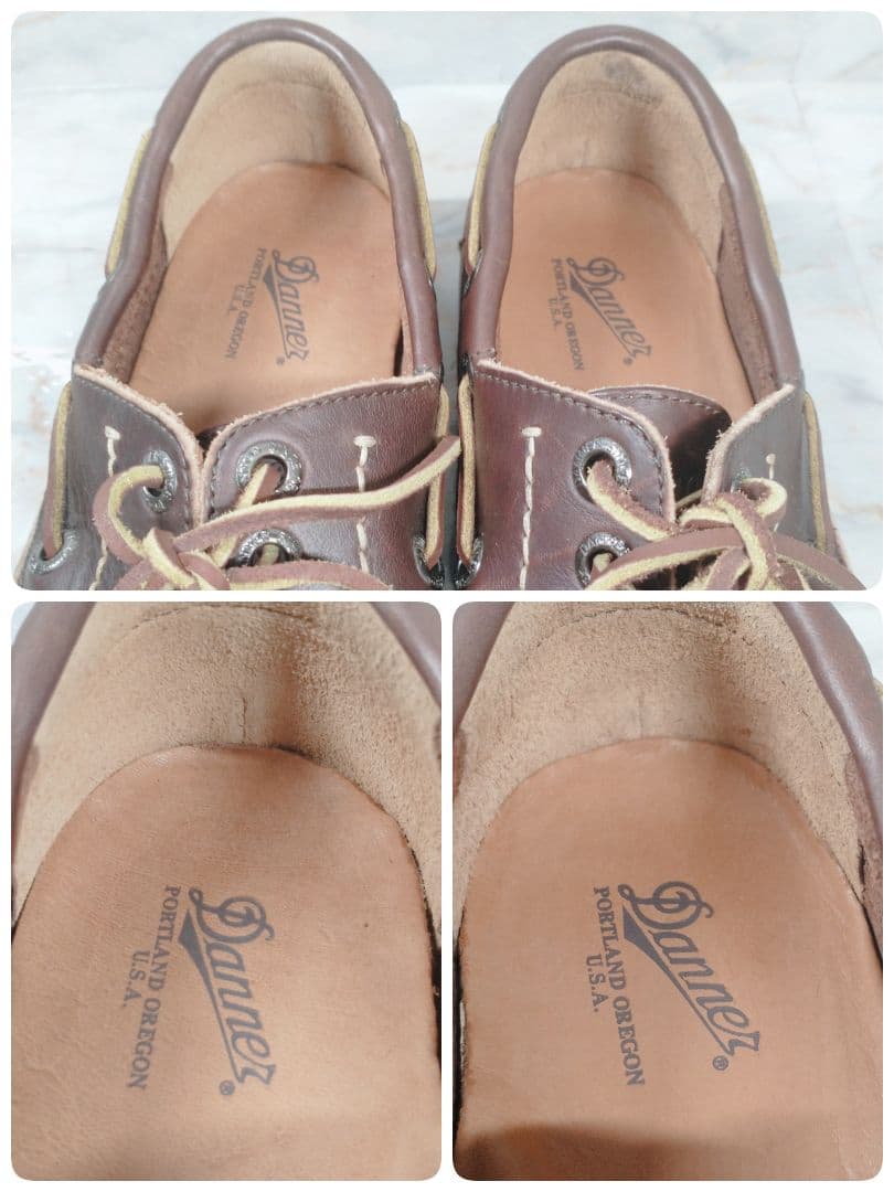 Danner ダナー デッキシューズ ウーブンモック 編み込み 本革 26cm